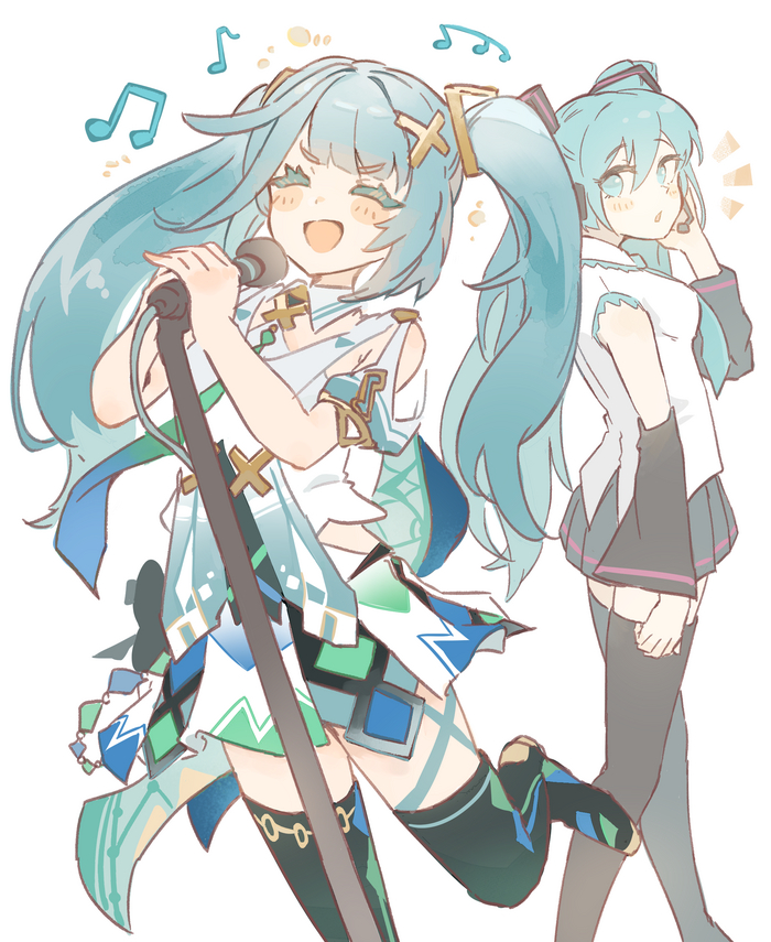 Faruzan и Hatsune Miku