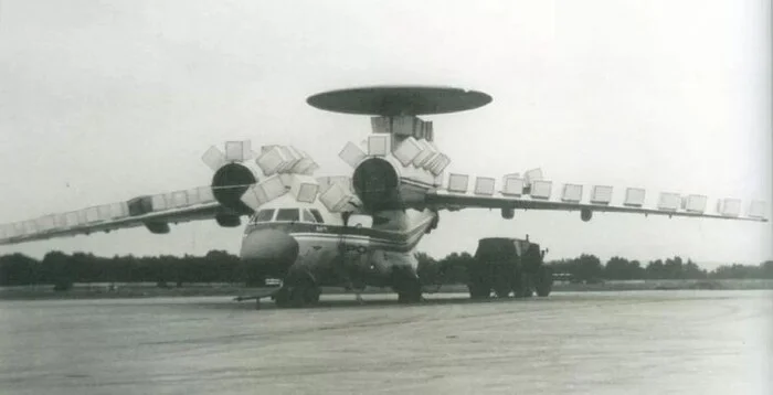 An-71 AWACS and control aircraft - An-71, KB Antonov, Made in USSR, Drlo, Military aviation, Longpost