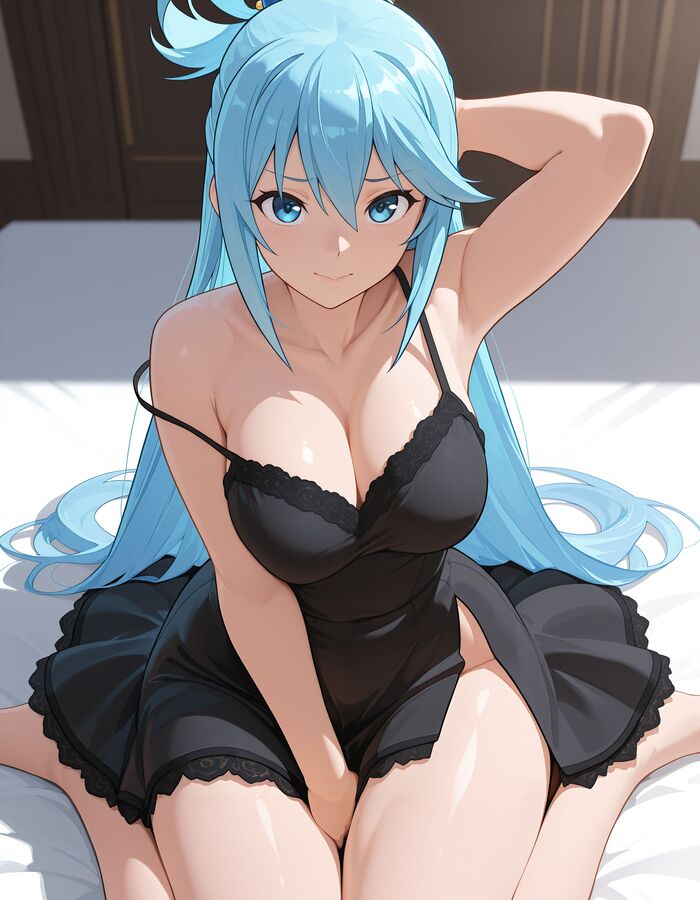 , :   , Stable Diffusion, Anime Art, ,  , , Konosuba, Aqua,  ,  , , , , , , 