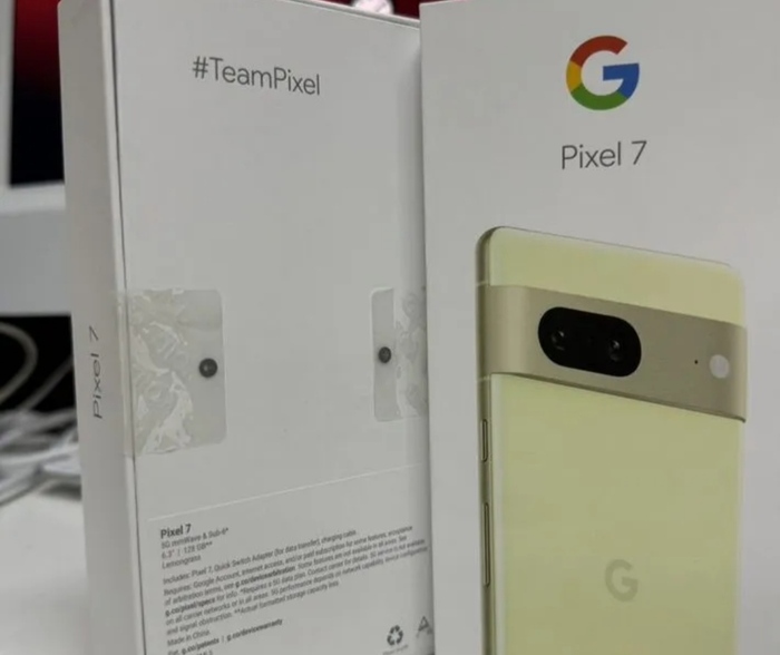 Пломбы на коробке pixel 7