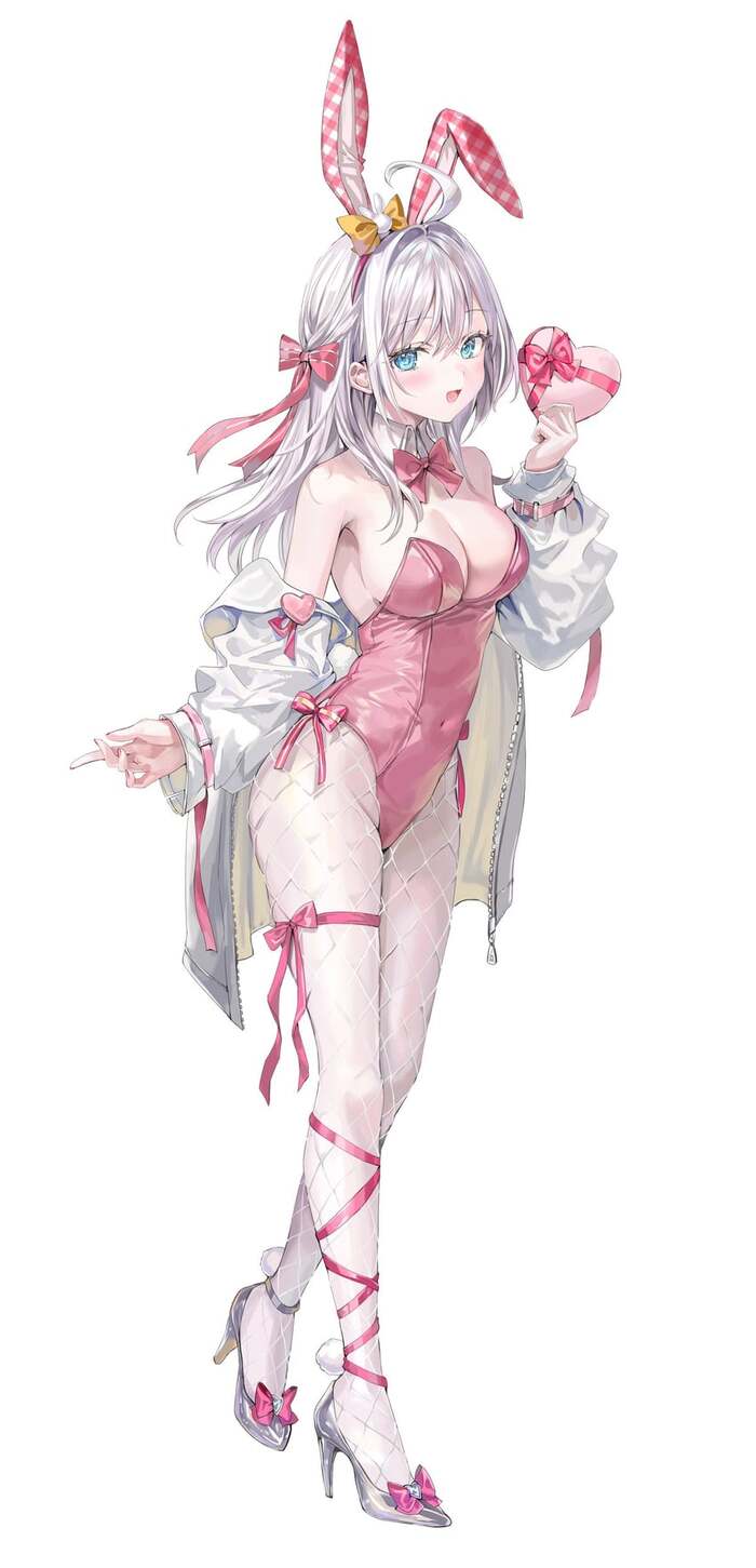 Alisa Mikhailovna #011 , Anime Art, Alisa Mikhailovna Kujou, Bunnysuit, , ,  , , , -,  , , ,  