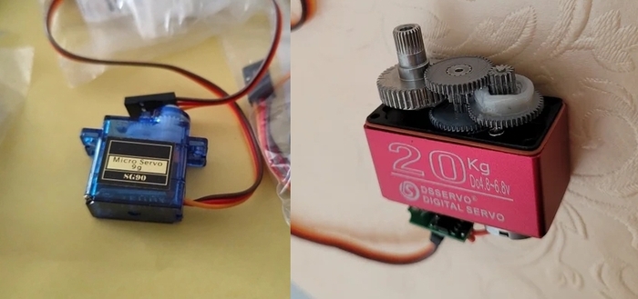 Самые дешевые бюджетные сервоприводы