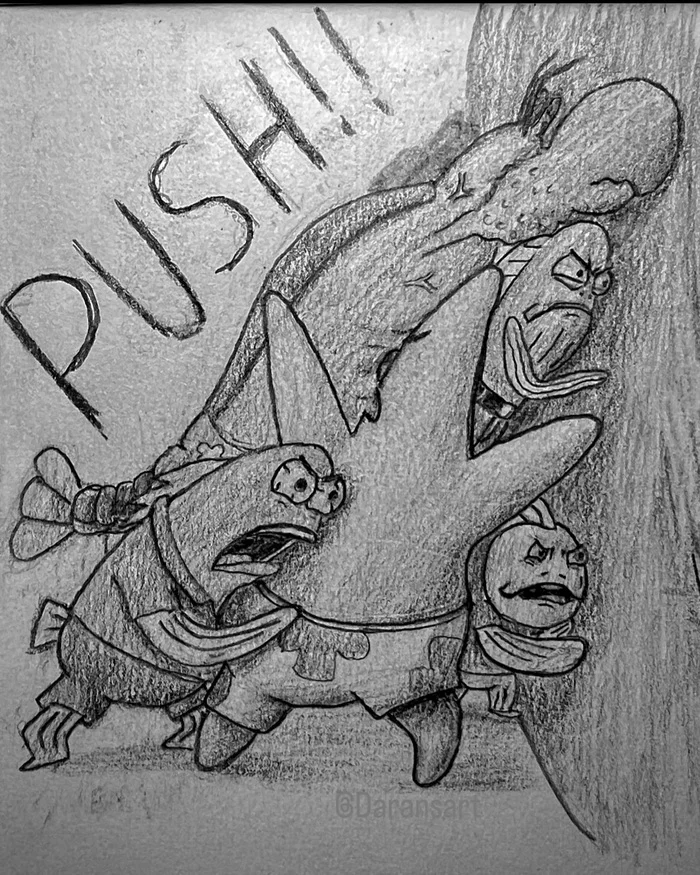 “We should take Bikkini Bottom and push it somewhere else!” - The Bikini Bottom Horror, Спанч Боб, Комиксы, Бикини Боттом, Длиннопост