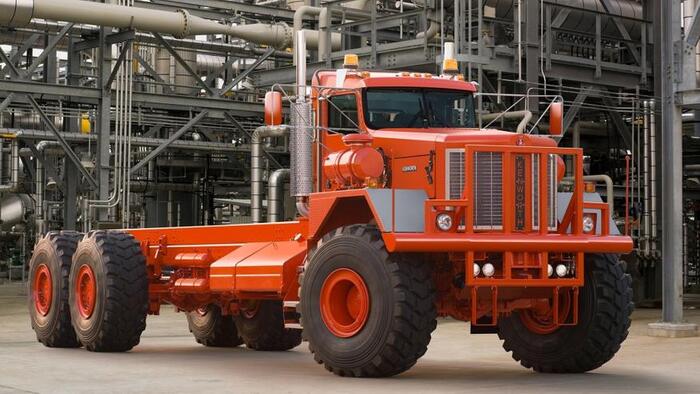 Kenworth C500 — американский нефтепромысловый тягач использует оси Sisu