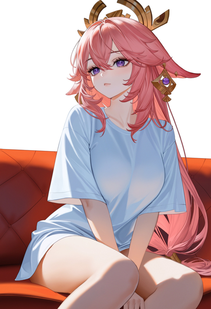 Yae Genshin Impact, Yae Miko (Genshin Impact), , , , , Anime Art