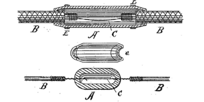 Конструкция предохранителя Эдисона.