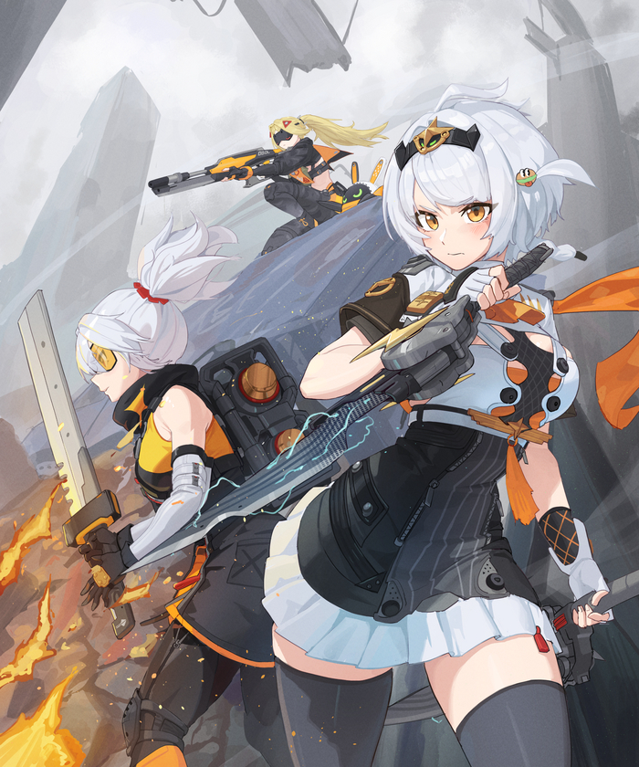   , , Anime Art, Zenless Zone Zero, Anby Demara (zzz), Soldier 11 (zzz), , Game Art, Trigger (zzz)