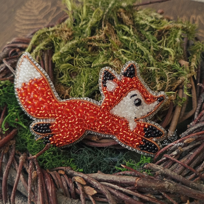 Лиса бегущая