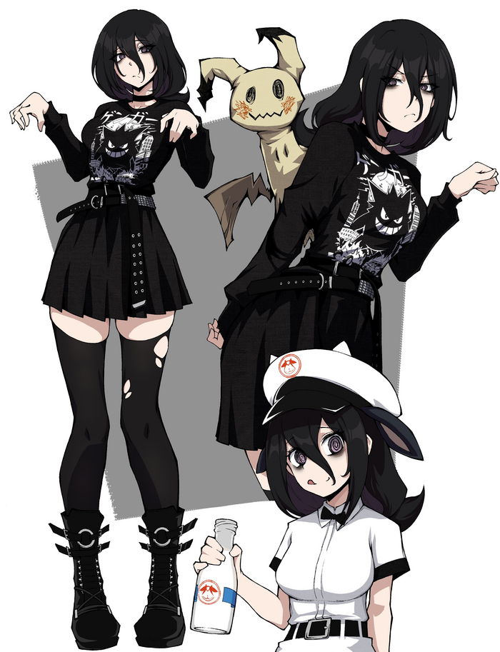   Anime Art, , , , Hex Maniac