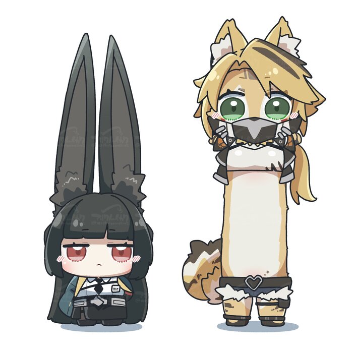 Zenless Zoooooooooooooone Zero , Anime Art, , , Zenless Zone Zero, Hoshimi Miyabi (zzz), Pulchra (zzz), Animal Ears, , Arikuigames1105