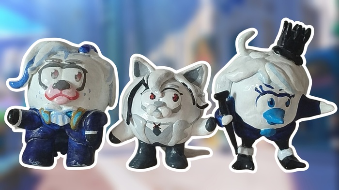 Персонажи Фонтейна из Сренщин Инфаркта