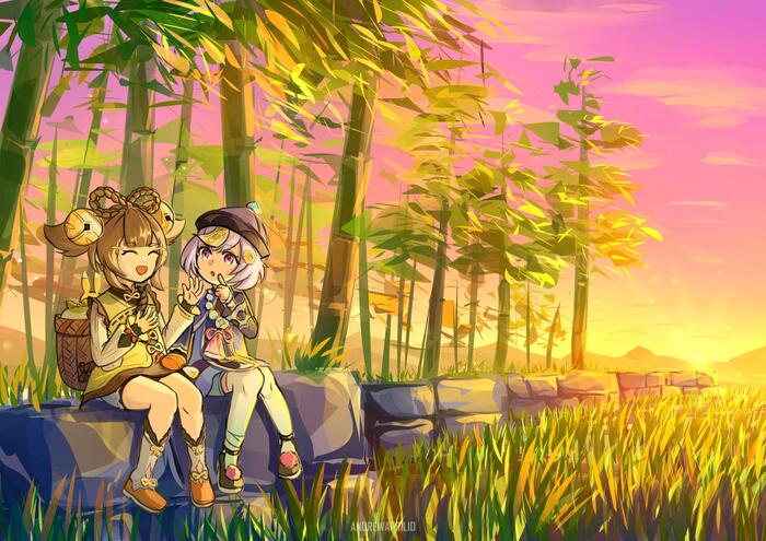 У деревеньки Цинцэ