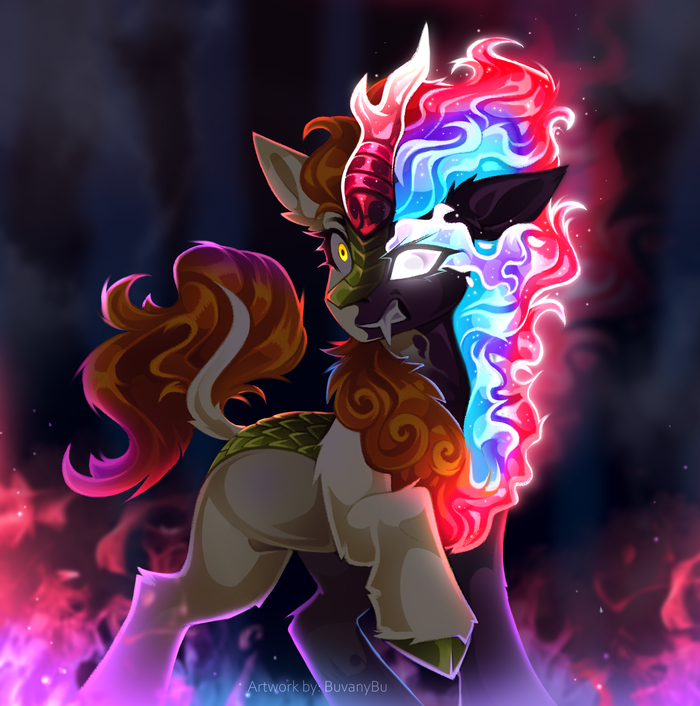 _ My Little Pony, Ponyart, Autumn Blaze, MLP Kirin, Buvanybu