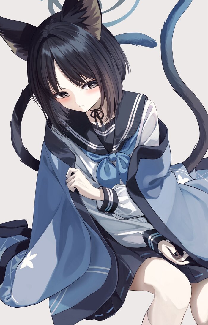 Kiryuu Kikyou Blue Archive, Kikyou, Anime Art, , Animal Ears, 