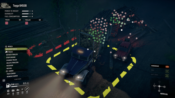 Моя лучшая работа по погрузке брёвен. Это даже ехало и довольно далеко.