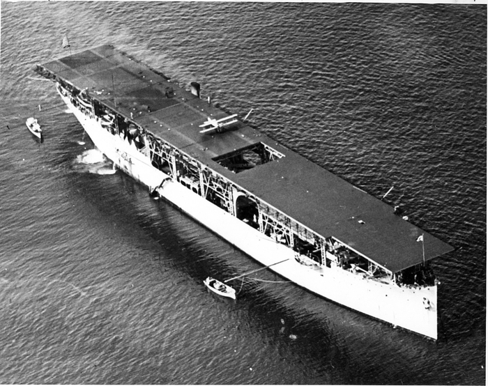    .  USS Langley , , , , 