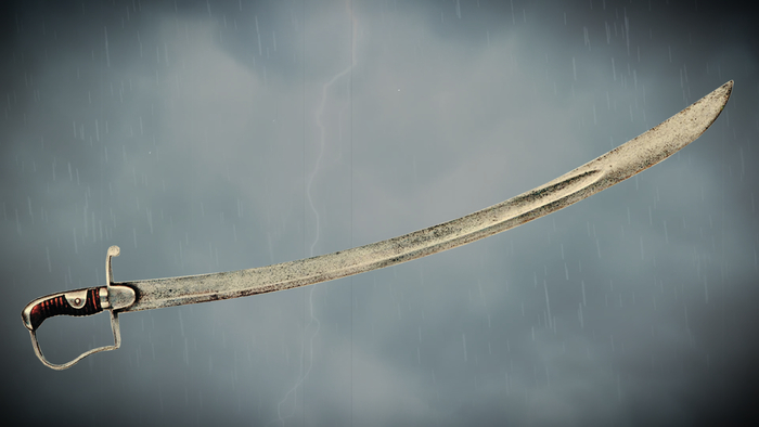 Британская солдатская сабля легкой кавалерии 1796 года