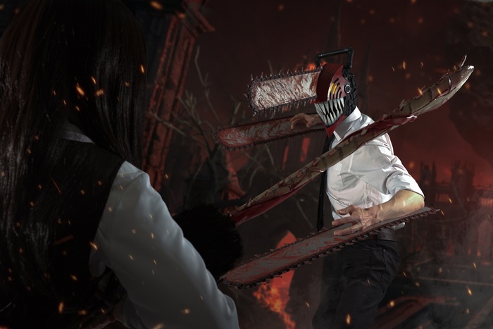   ! , , , , , Yoru, Denji, Chainsaw Man, 