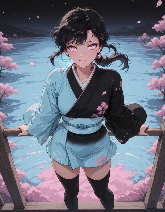 , , ...  , Stable Diffusion, , Anime Art, , , Zettai Ryouiki, , , , , 