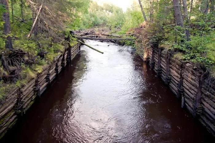 Обь-Енисейский канал: заросший артефакт XIX века Длиннопост, Обь, Енисей, Красноярский край, Томск, Россия, Фотография, Старое фото