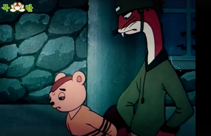 "Убей его" - кидает злобный главарь хорьков.