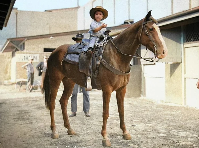 Подборка интересных и необычных фотографий из США. 20 раскрашенных фотографий ХХ века. Часть XVIII 20 век, Старое фото, США, Фотография, Колоризация, Длиннопост