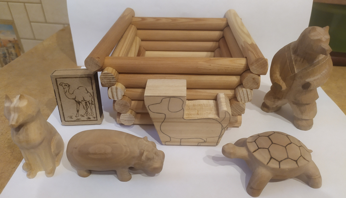 Готовые работы и несколько незавершённых проектов