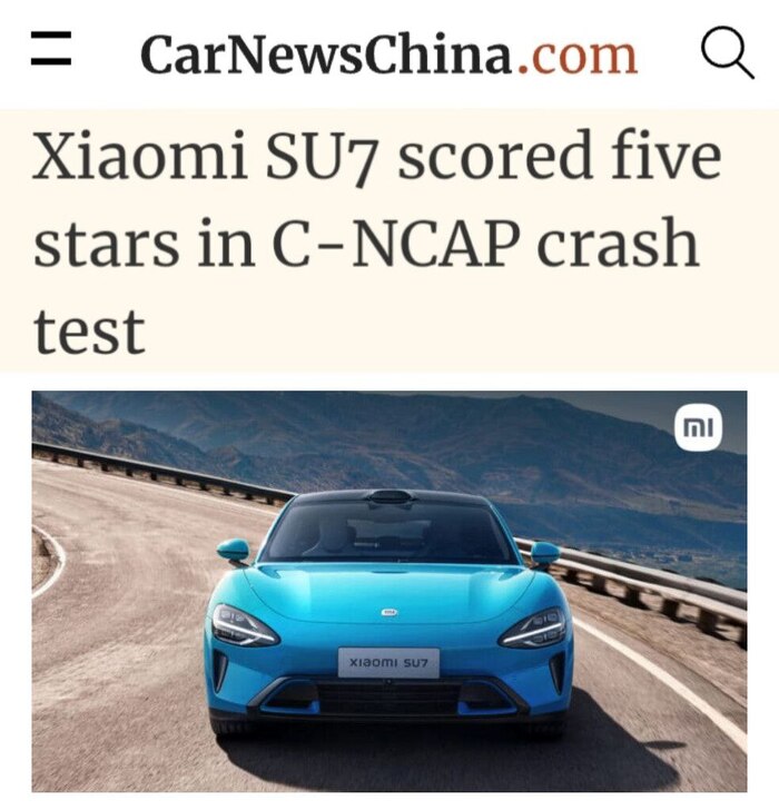 : Xiaomi SU7     