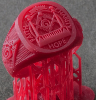 Красный JEWELRY WAX