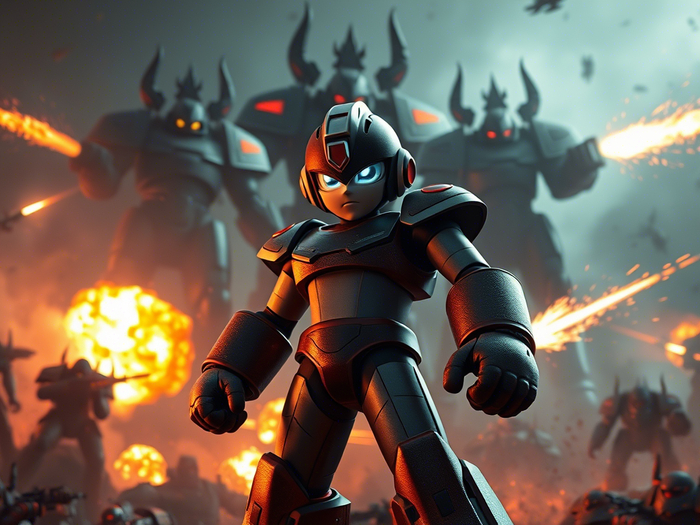 MegaMan:      Megaman, Warhammer 40k, 