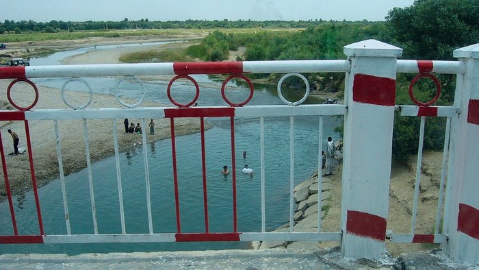 Верхнее течение Теджена в районе афганского города Герат.