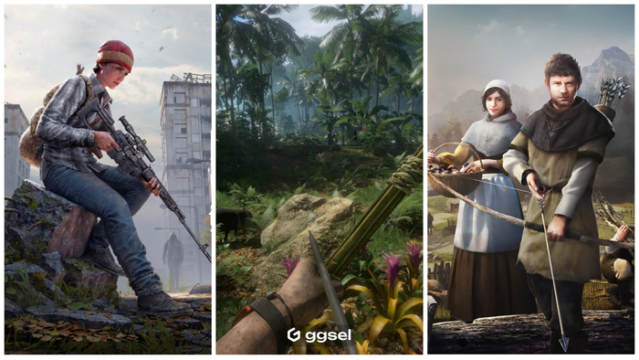 ,   Rust     ,  , , , ,  , Survival, , , , Rust, ,  