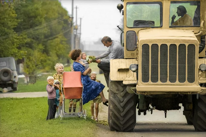 Подборка простых и потрясающих фотографий эпохи СССР. 20 раскрашенных фотографий. Часть XXI Старое фото, 20 век, СССР, Детство в СССР, 60-е, 70-е, 80-е, 50-е, Колоризация, Длиннопост