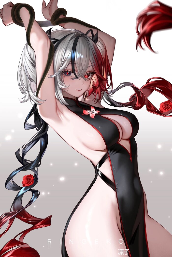 Camellya Anime Art, , Wuthering Waves, Camellya (Wuthering Waves), Ringeko