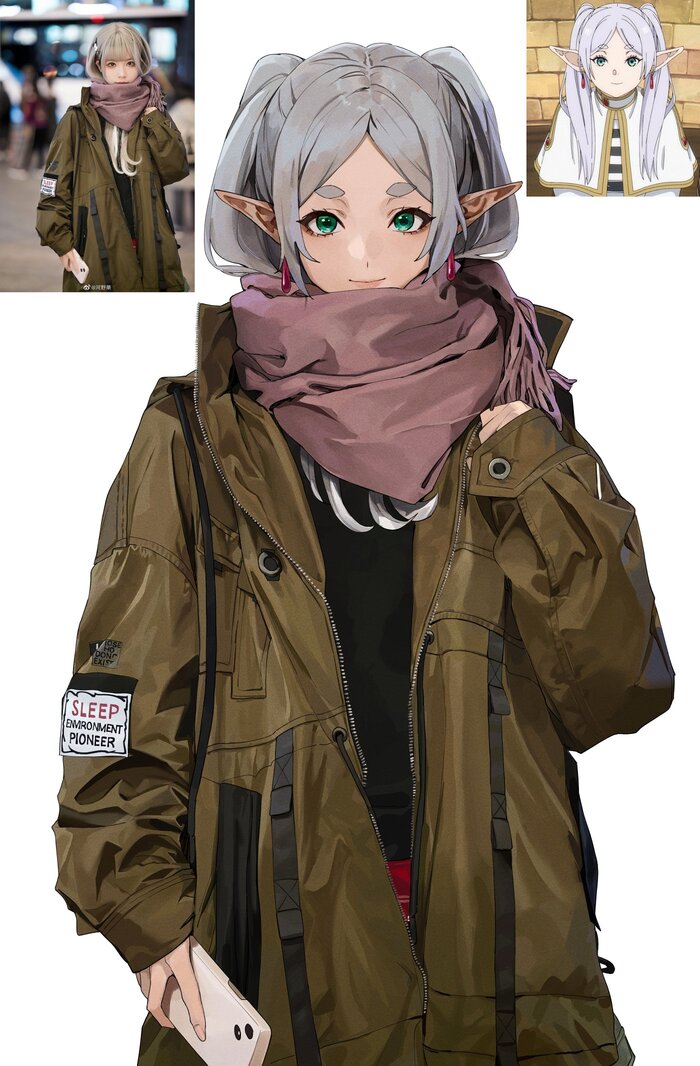   , Anime Art, Frieren, Sousou no Frieren
