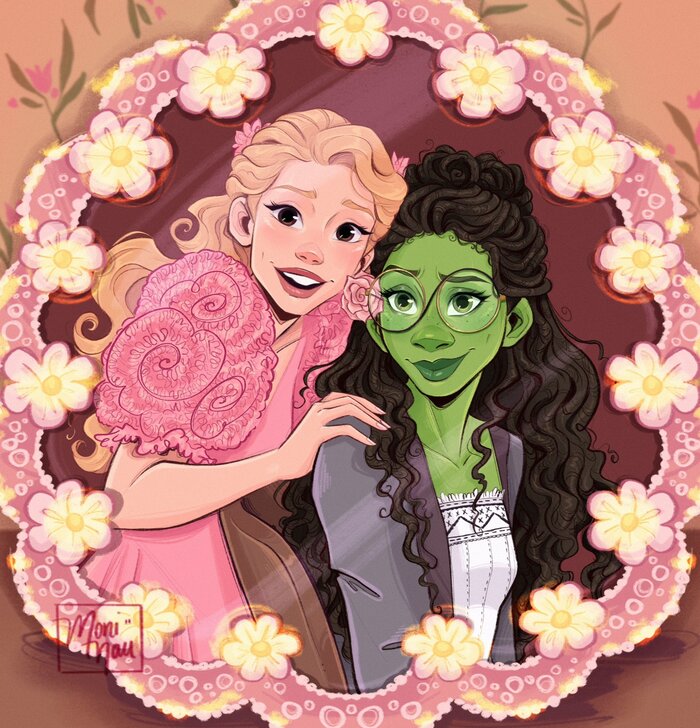 Miss Elphaba, look at you. Youre beautiful - @Monimau2000 Wicked, 