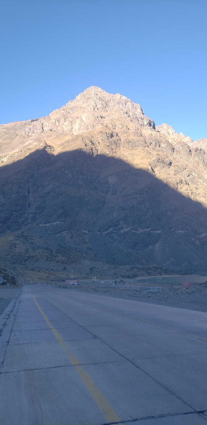 Начало перевала (обернулся назад)