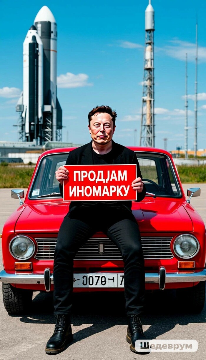 Продавец иномарок (причём ретро!)