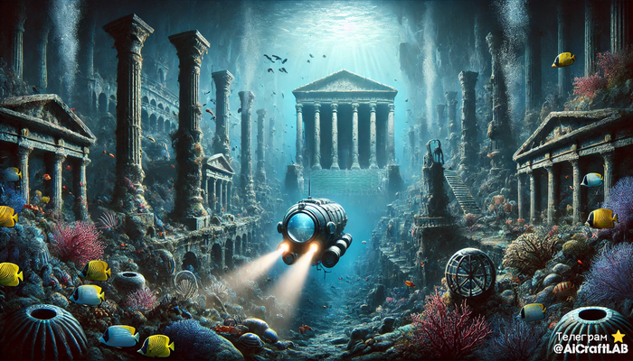 В поисках Атлантиды. НейроАрт