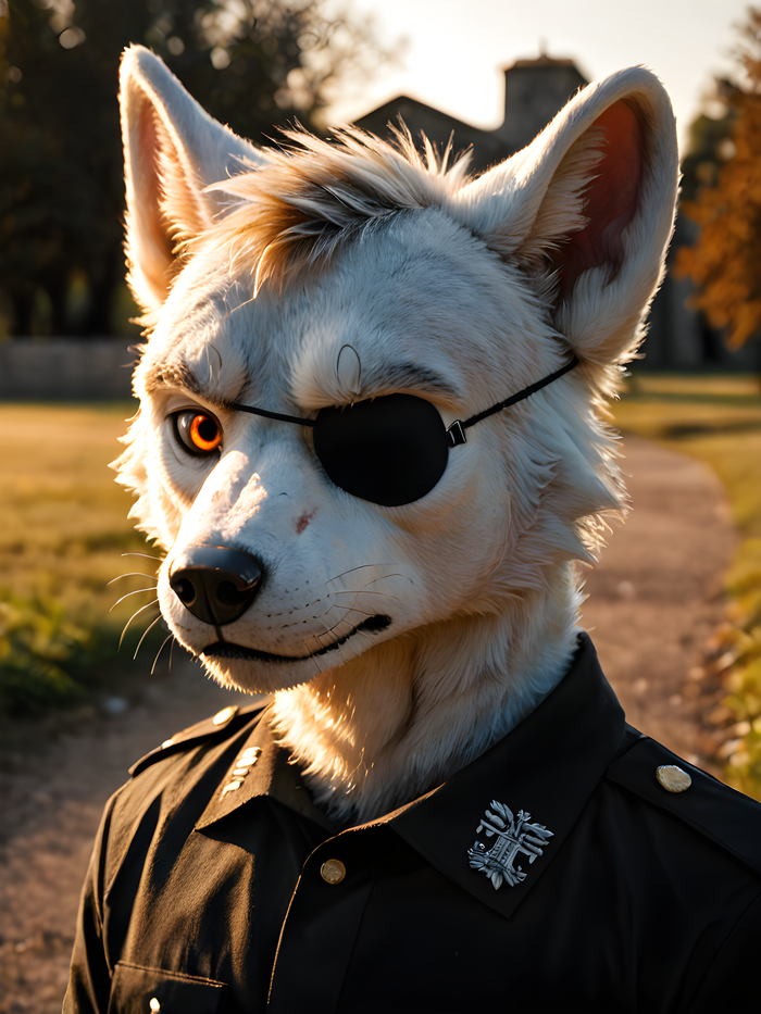    Wolfmks #1154 ,  , Furry Art, Furry wolf, Stable diffusion 3, 