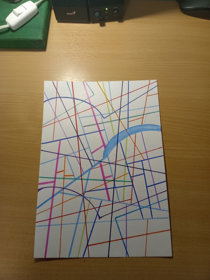 Сделал кастомный чехол для своего телефона и ещё 4 работы. Как вам? Картина, Абстракционизм, Длиннопост