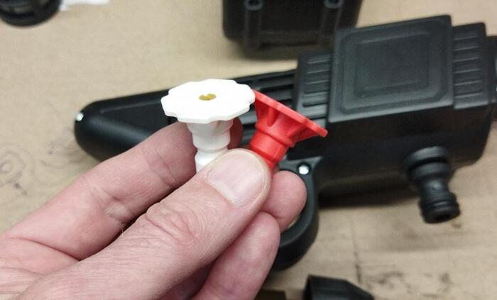 Насадка от Китайская Минимойка высокого давления на АКБ. Обзор от INGF