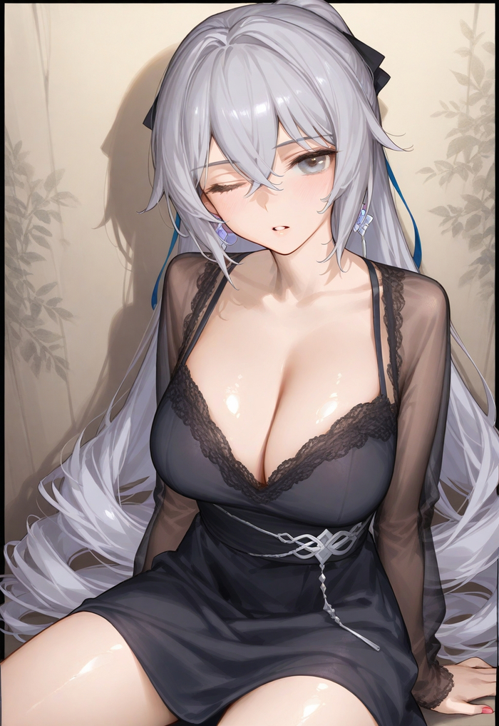 Black Anime Art, , Honkai Impact, Bronya Zaychik, Elysia, Kiana Kaslana, Yae Sakura,  , 