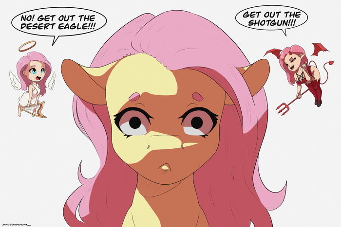    ? My Little Pony, Fluttershy, Skitsroom