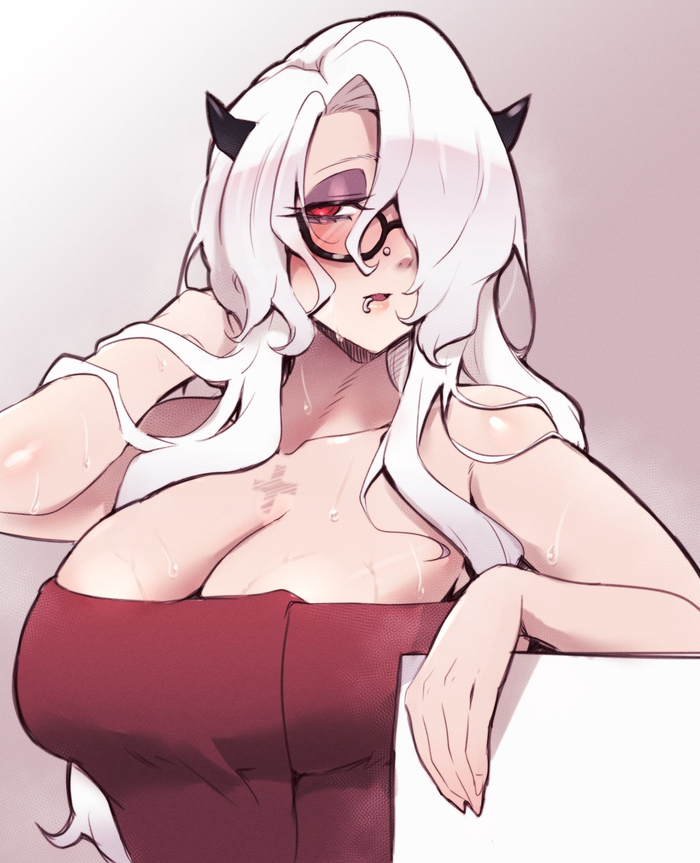 Zdrada Anime Art, , Helltaker, Zdrada