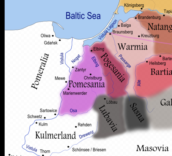 Kulmerland - земля Хельмская. Не так уж и много, на первый взгляд.