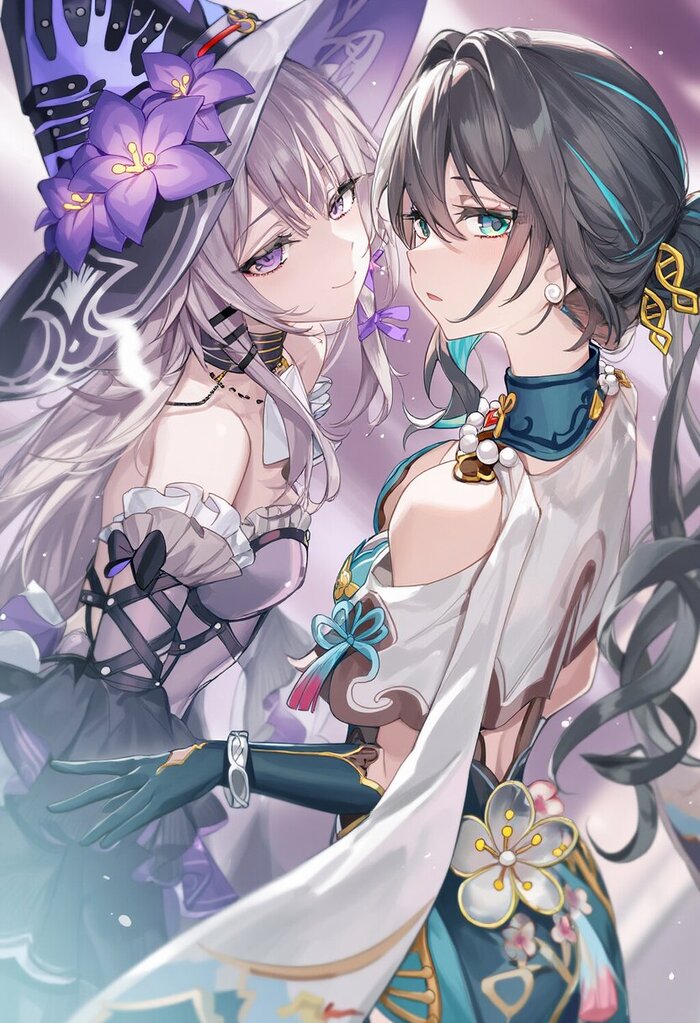  Anime Art, , The Herta (Honkai: Star Rail), Ruan Mei (Honkai: Star Rail), Honkai: Star Rail