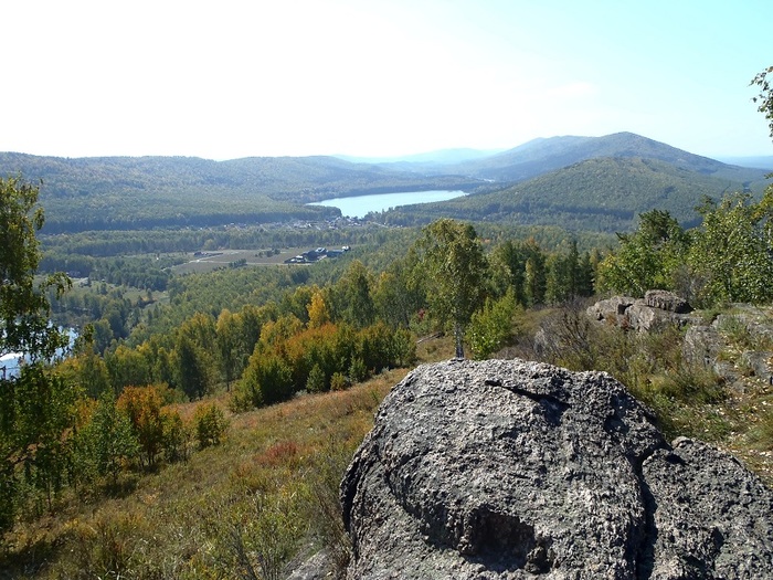 Ильменский заповедник, хребет Ишкуль и озеро Терен-Куль. Фото: И. А. Богатова