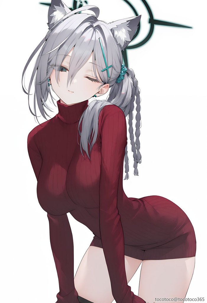 Shiroko Blue Archive, Sunaookami Shiroko, Shiroko Terror, , , , Anime Art, ,  , Animal Ears
