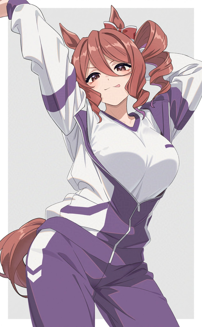 Norn Ace , Anime Art, Uma Musume Pretty Derby, Animal Ears, ,  